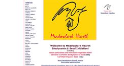 Desktop Screenshot of meadowlarkhearth.org